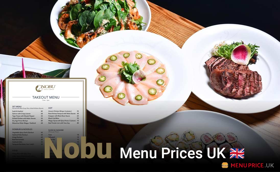 Nobu Menu Prices UK 2024