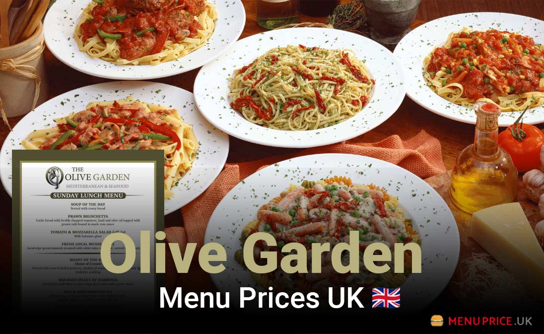 Olive Garden Menu Prices UK 2024